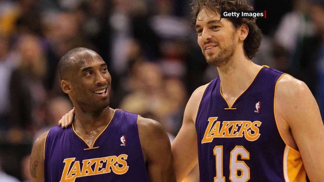 CNNE 1077627 - pau gasol sobre kobe bryant- me enseno a ser mejor lider