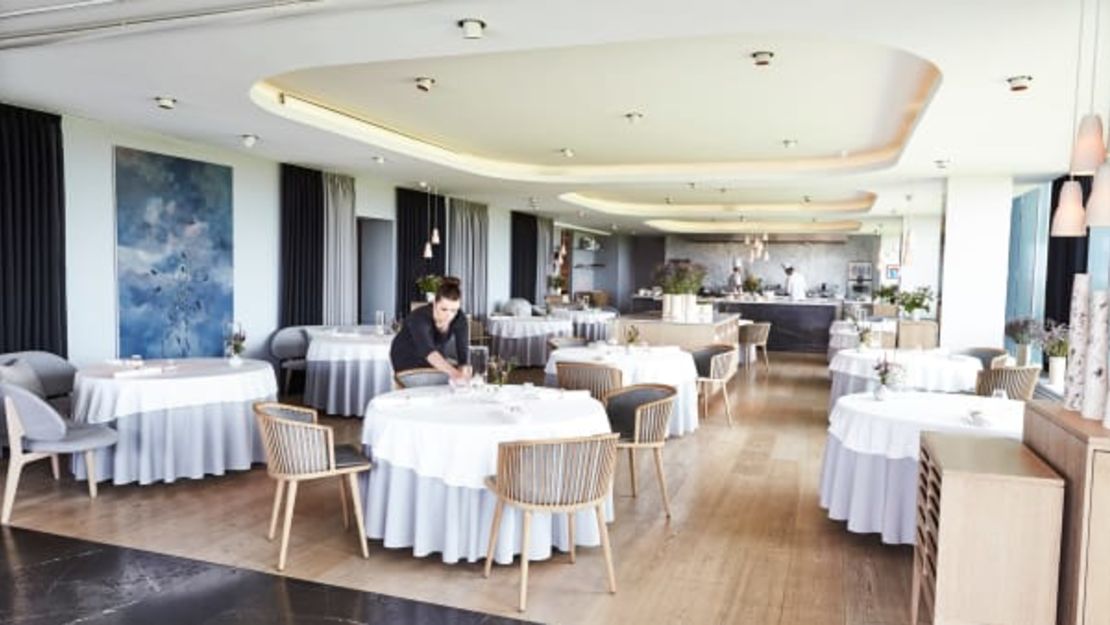 El restaurante Geranium de Copenhague de Rasmus Kofoed ocupó el segundo lugar en la lista de 2021. Claes Bech Poulsen / Geranium