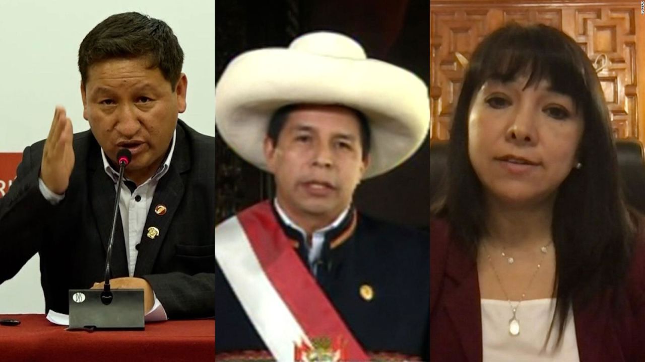 CNNE 1078566 - juramenta nuevo gabinete en peru tras renuncia de bellido