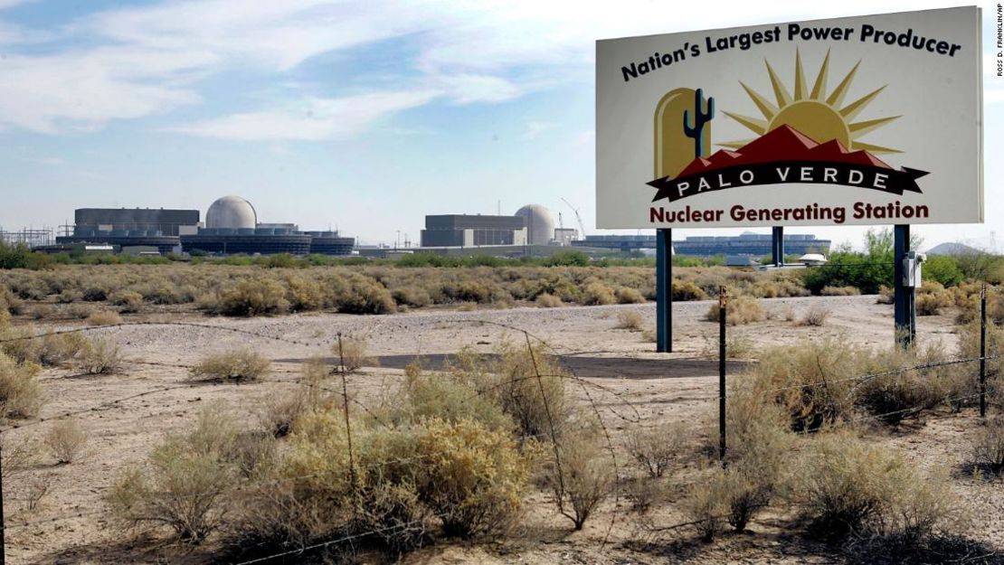 Central nuclear de Palo Verde en Wintersburg, Arizona.