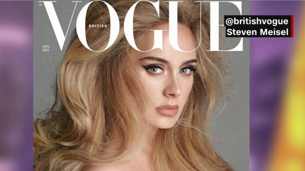 CNNE 1079914 - adele deslumbra en nueva portada de la revista vogue