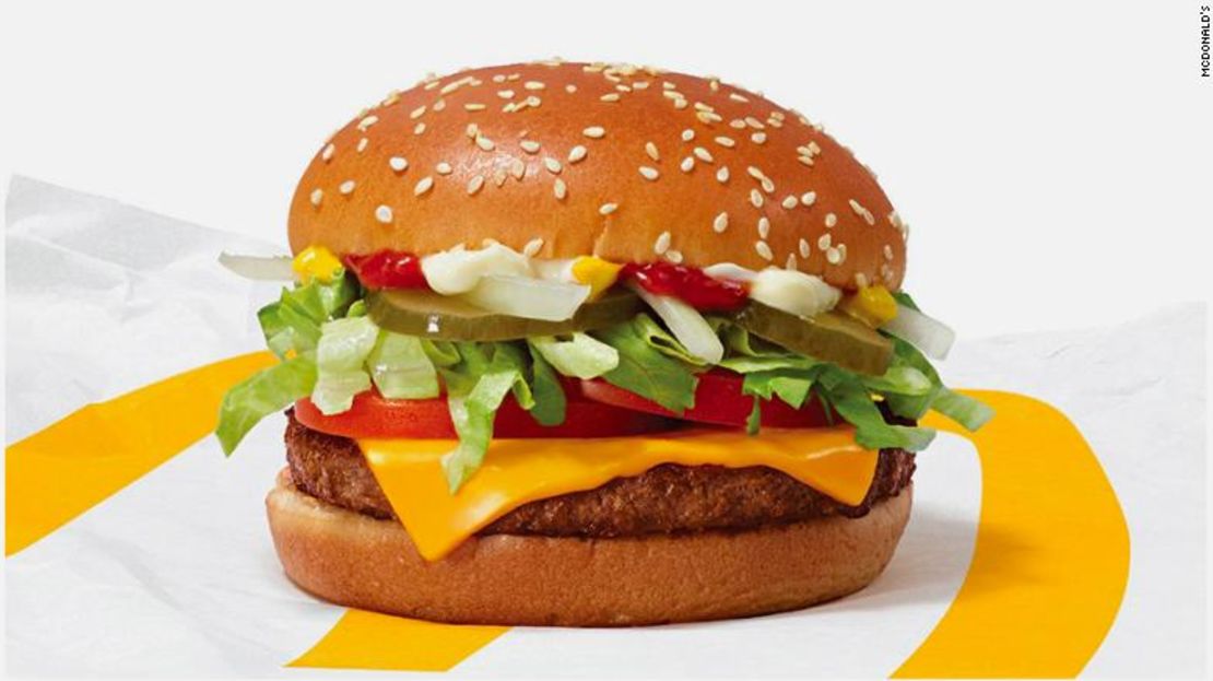 McDonald's probará la hamburguesa McPlant durante un tiempo limitado a partir de noviembre.