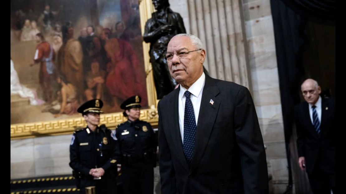 Colin Powell en al Capitolio, el 4 de diciembre de 2018.