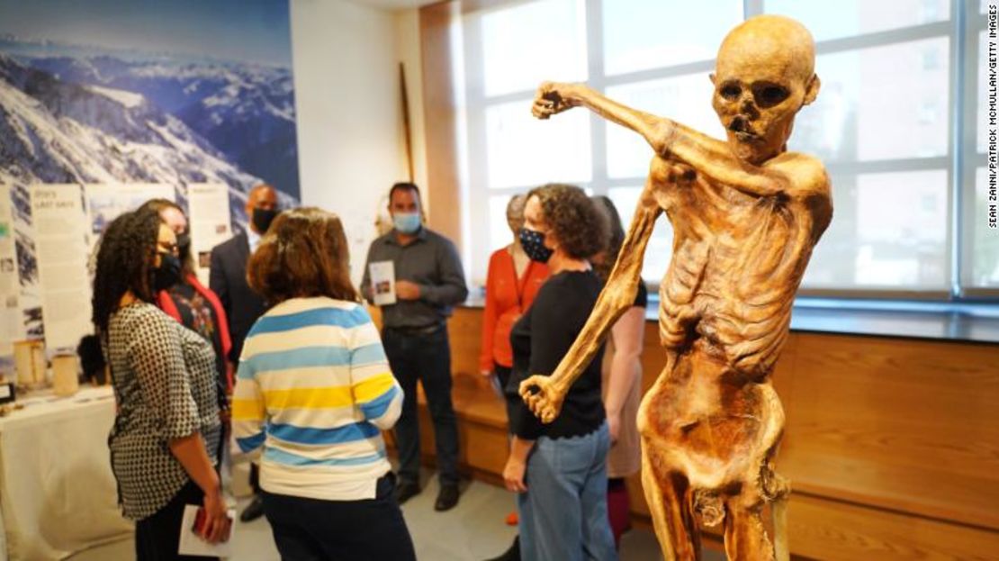 Ötzi, el Hombre de Hielo de más de 5.300 años fue encontrado en los Alpes italianos hace 30 años.