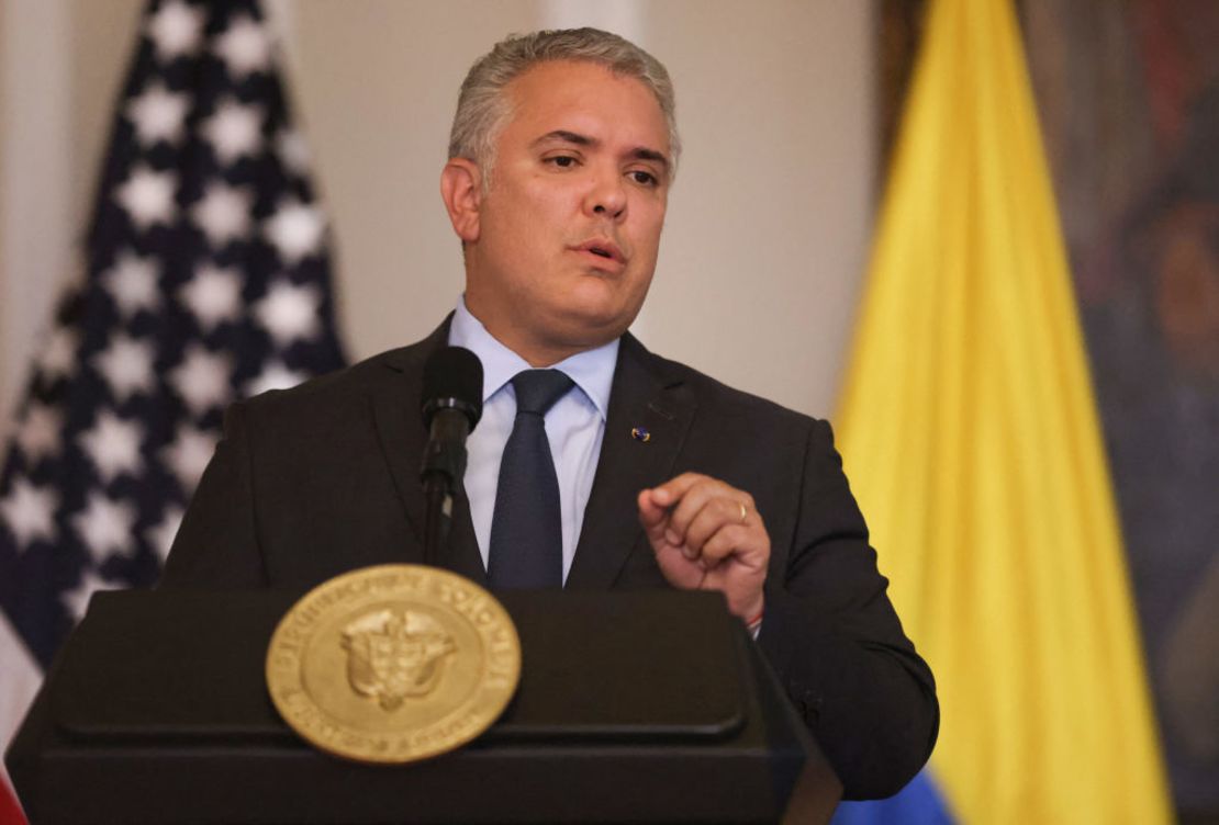 El presidente de Colombia, Ivan Duque.