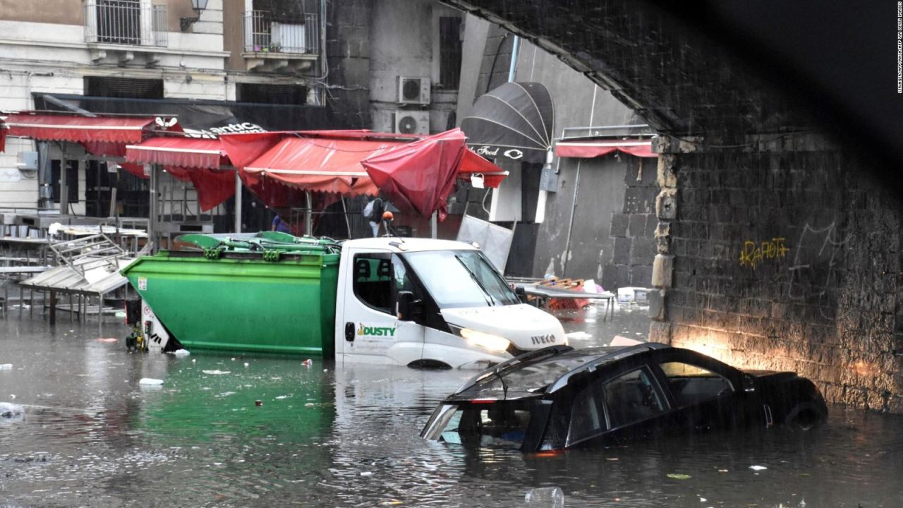 CNNE 1090783 - caos en italia tras intensas inundaciones