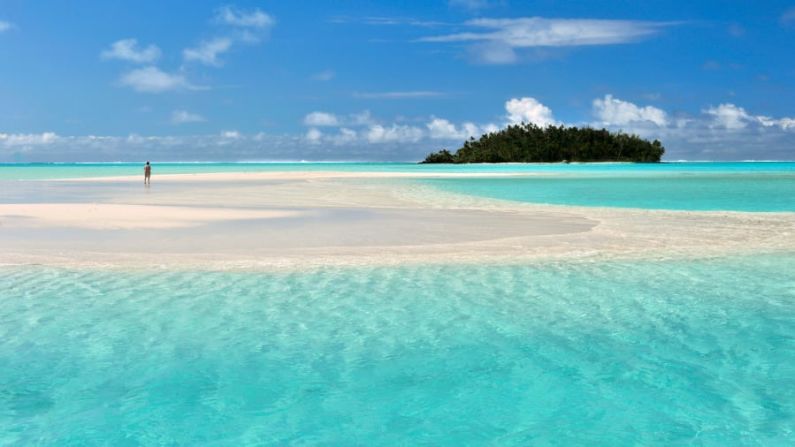 1. Islas Cook: una serie de 15 islas ensartadas como perlas en el Pacífico Sur, las Cooks son una ubicación imprescindible en la lista de deseos. Pete Seaward / Lonely Planet