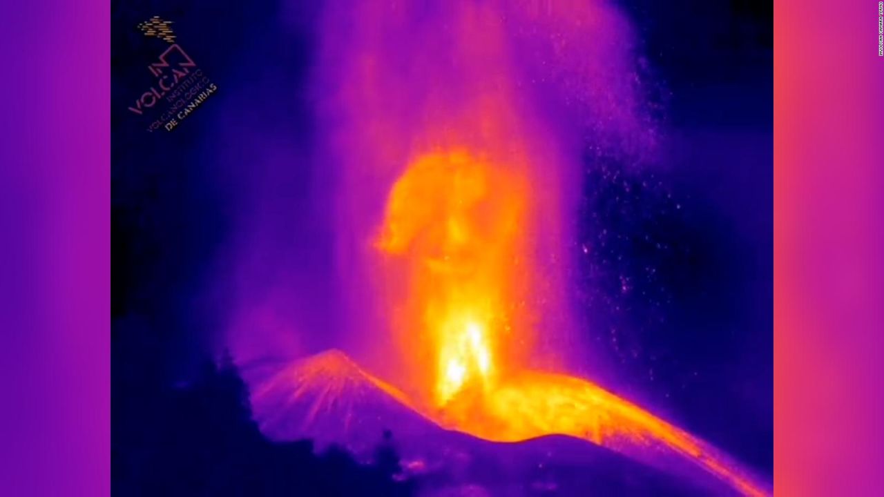 CNNE 1092255 - nuevas imagenes termograficas del volcan de la palma