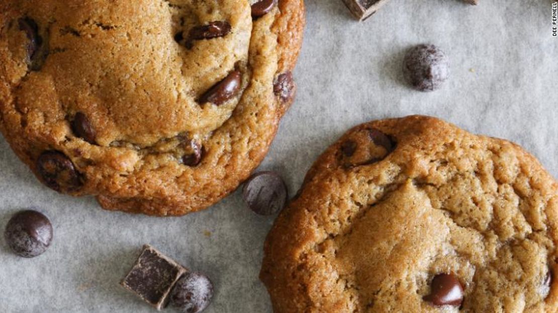 Las galletas veganas de Pernell tienen un equilibrio discreto de azúcar y grasa.