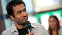 NEW YORK - APRIL 21:  (U.S. TABS OUT) Actor Kal Penn appears onstage during MTV's Total Request Live at the MTV Times Square Studios on April 21, 2008 in New York City.