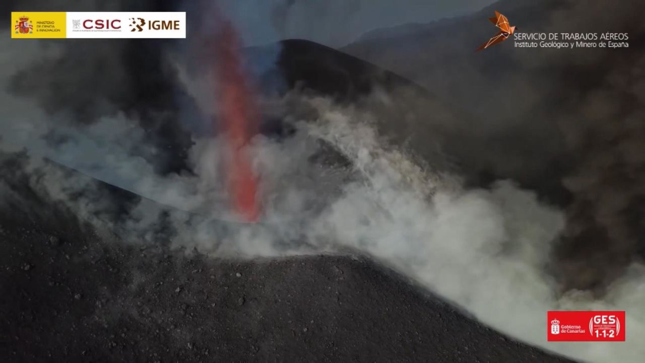 CNNE 1094834 - alerta en la palma por caida de piroclastos