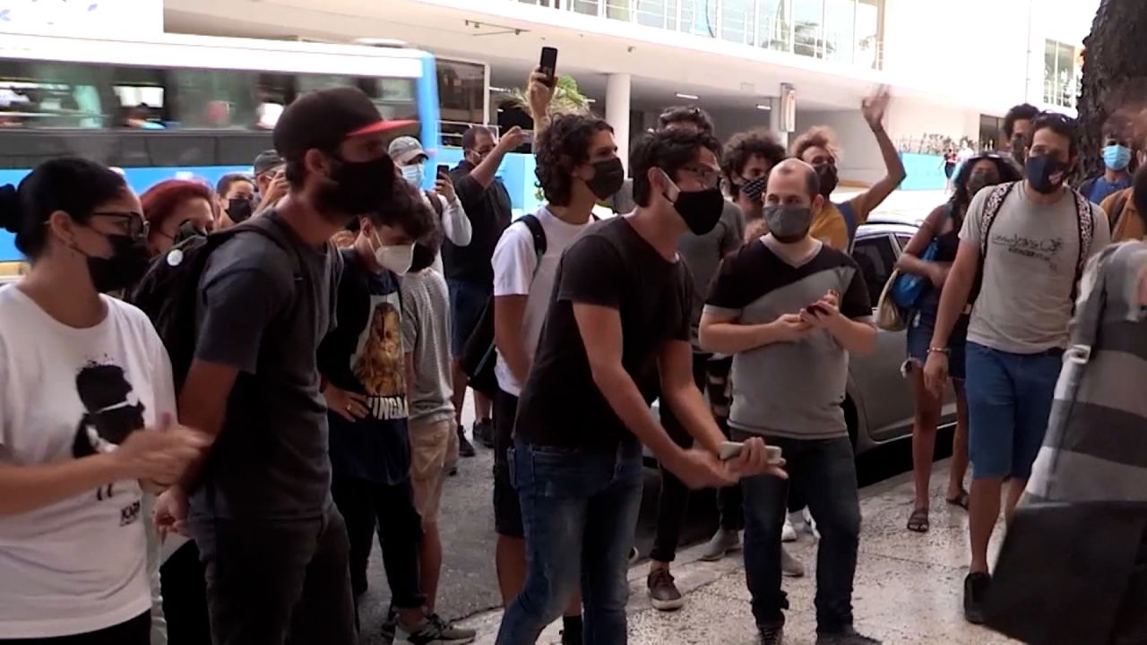 Protestas en Cuba