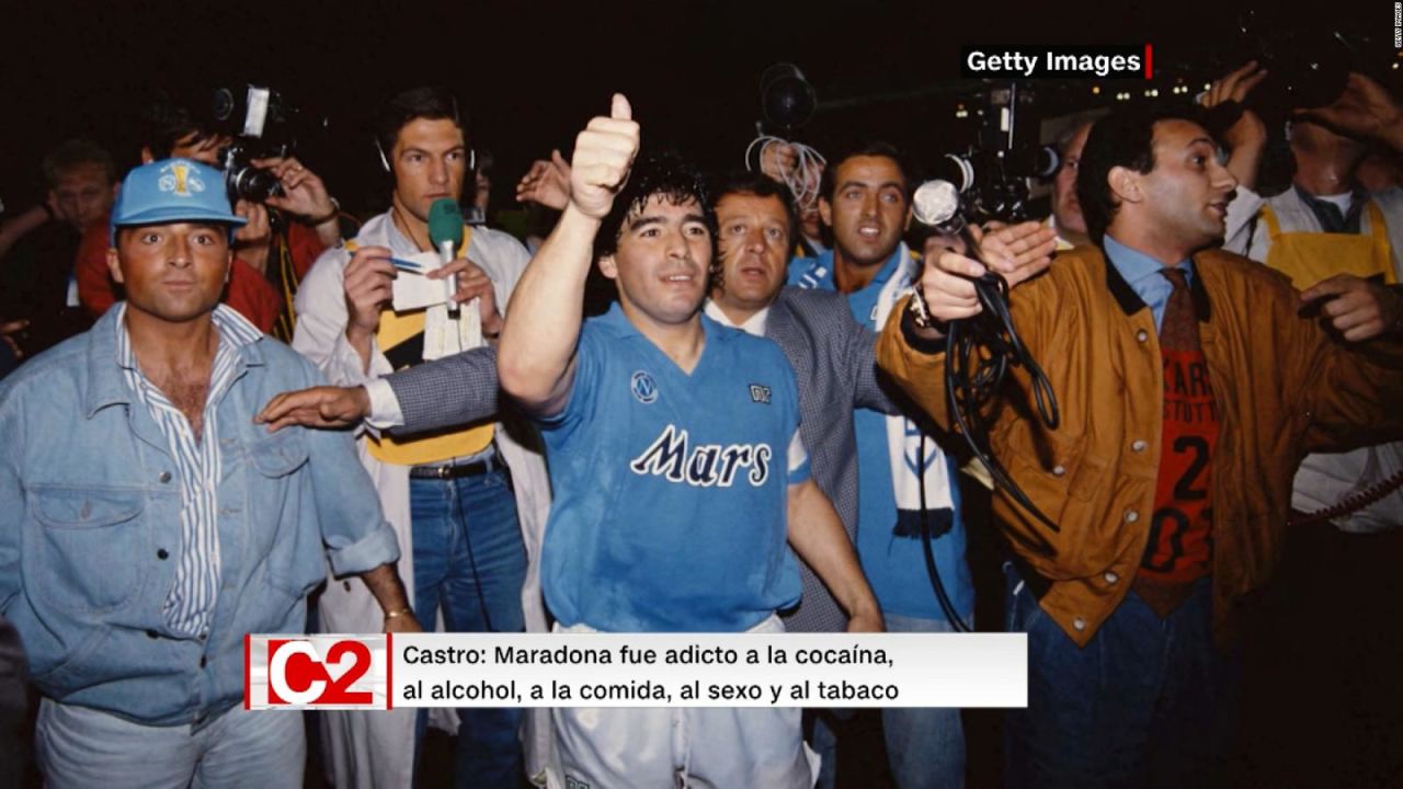 CNNE 1095703 - castro- maradona era un adicto a todo