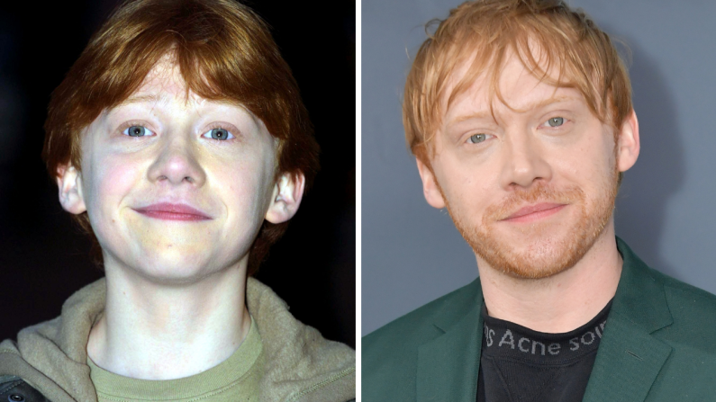 Así fue la evolución de Rupert Grint, quien interpretó al mejor amigo de Harry Potter, Ron Weasley, durante los años.