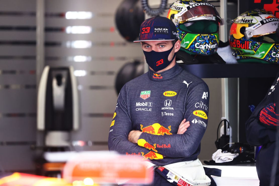 Max Verstappen en Brasil. Crédito: Lars Baron/Getty Images