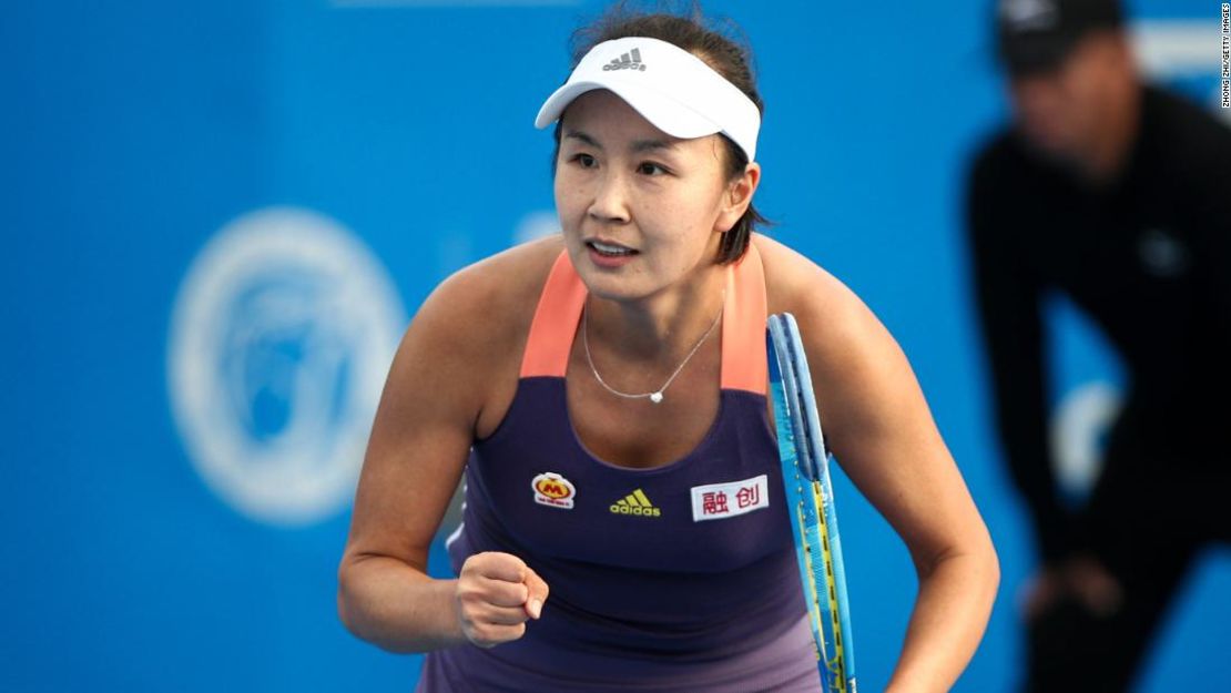 La tenista china Peng Shuai.