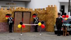 CNNE 1103863 - recrean escenas del nazismo en escuela policial