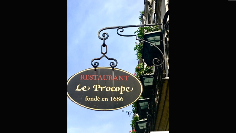 Le Procope, fundado en 1686