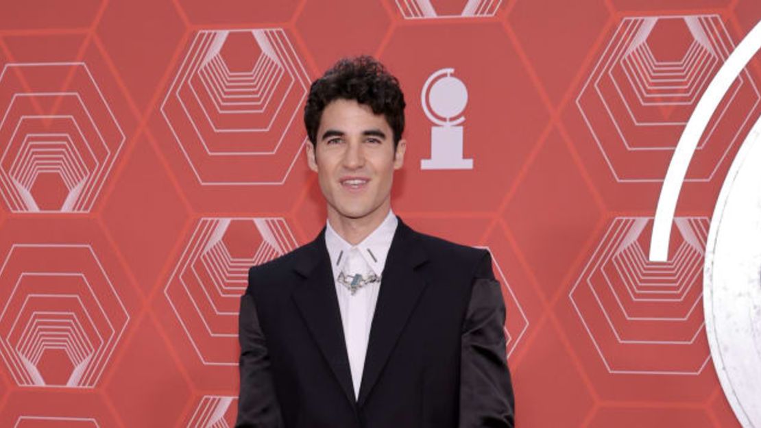 Darren Criss en la 74a Entrega Anual de los Premios Tony en el Winter Garden Theatre el 26 de septiembre de 2021 en Nueva York. Será uno de los artistas destacados en el desfile de Macy's. Jamie McCarthy / Getty Images