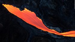 CNNE 1111004 - mira esta extrana figura de lava en la palma