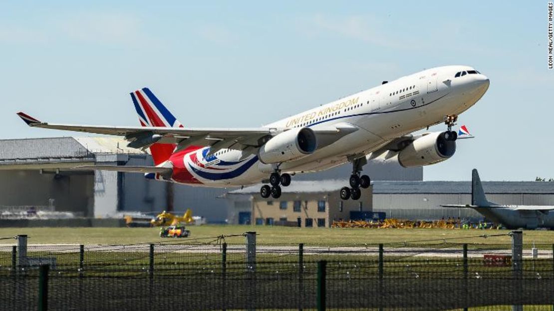 El Airbus A330 fue reconvertido para el transporte VIP en 2016. Crédito: Leon Neal