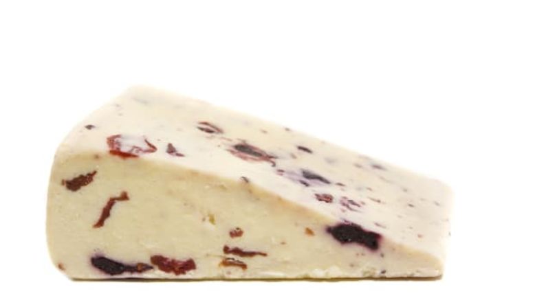 Queso festivo: el queso wensleydale con arándanos no puede faltar en las festividades en el Reino Unido.