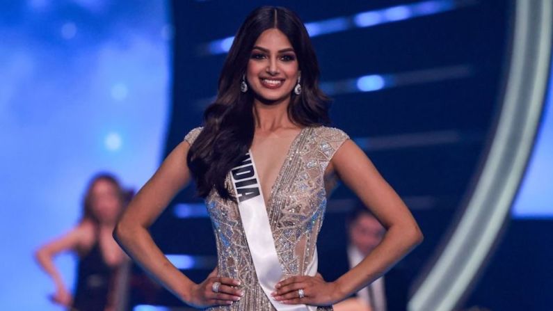 Harnaaz Sandhu de India es la ganadora del concurso Miss Universo 2021, que celebró este año la edición 70 del certamen.