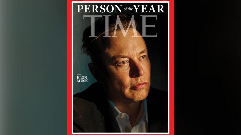 2021 — Elon Musk es la persona del año en 2021 para la revista Time, por "crear soluciones a una crisis existencial". Time elige a la Persona del Año desde 1927. Mira en esta galería los últimos seleccionados por la revista como los más influyentes. Mira los reconocidos en años anteriores →