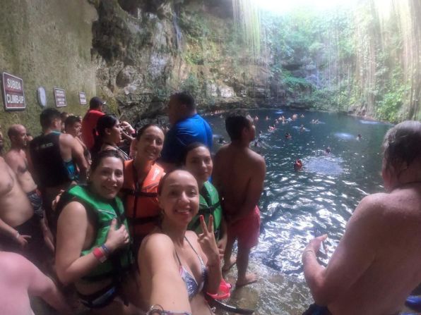 Cenote Ik kil, Yucatán. Crédito: María Fernanda Jaramillo