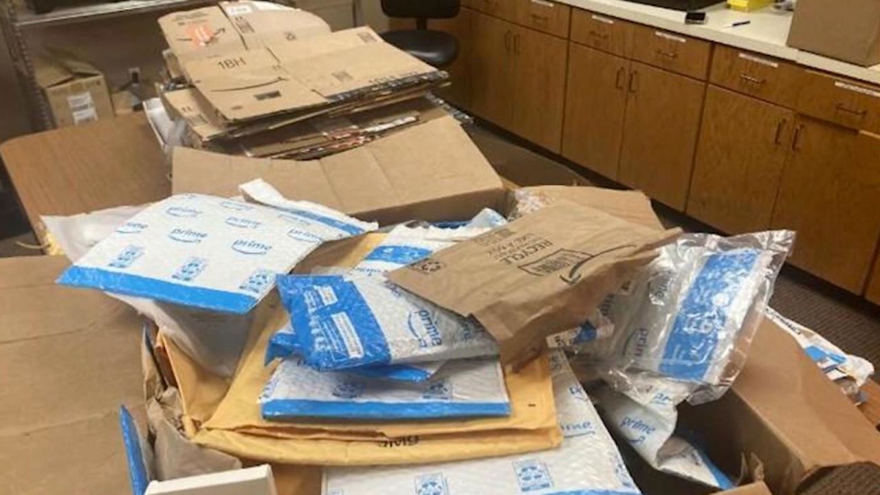 CNNE 1131846 - hallan tirados paquetes de amazon que robaron en navidad