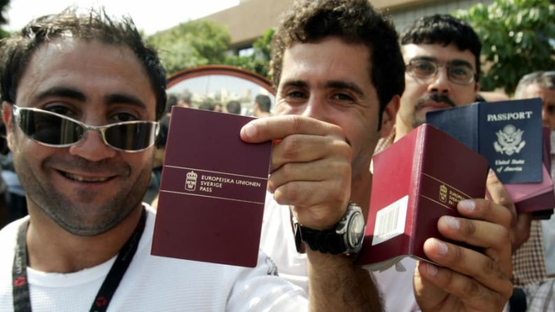 No.4: los titulares de pasaporte sueco tienen acceso sin visa a 188 países, lo que les otorga el cuarto lugar en el índice de pasaportes, junto con Austria, Dinamarca, Francia y los Países Bajos.