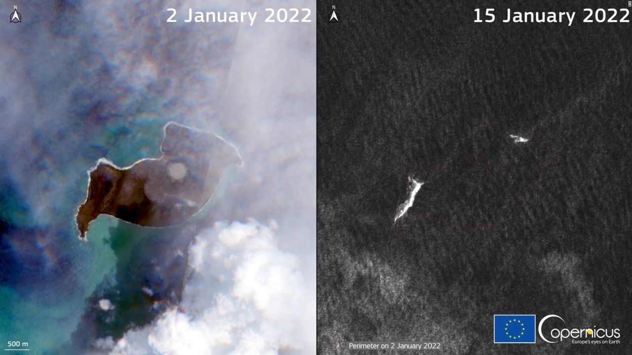 CNNE 1138882 - ¿desaparecio por completo la isla de tonga por erupcion?