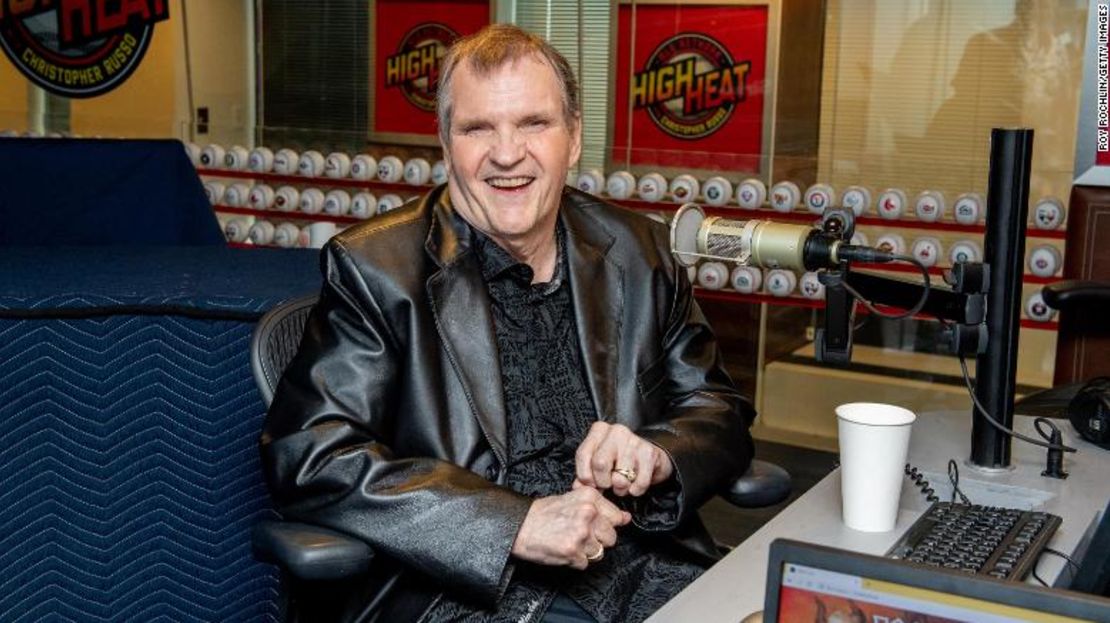 Meat Loaf durante una visita a los estudios SiriusXM el 21 de agosto de 2019 en la ciudad de Nueva York.