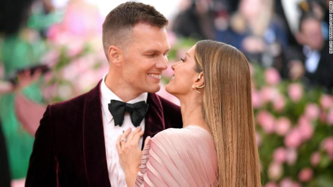 Brady y Bündchen asisten a la Gala del Met 2019.