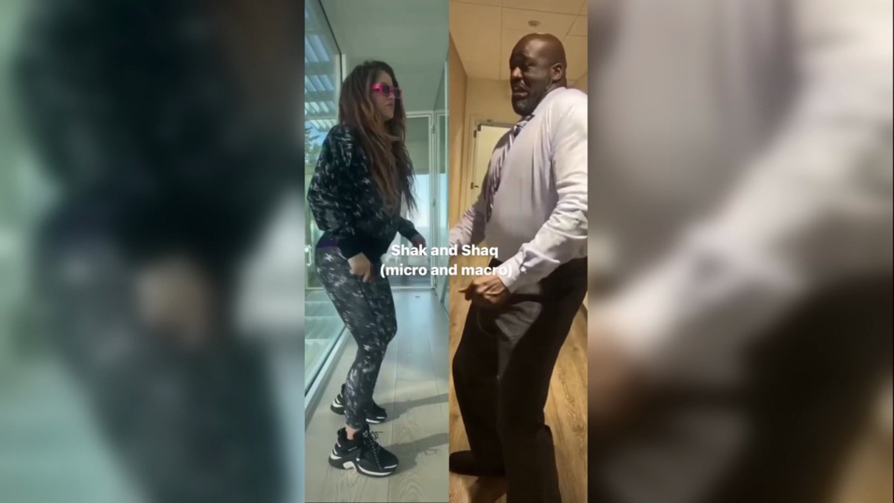 CNNE 1147861 - shakira vs- shaq- ¿quien bailo mejor?