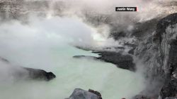 CNNE 1148190 - lago volcanico toxico muestra como seria la vida en marte