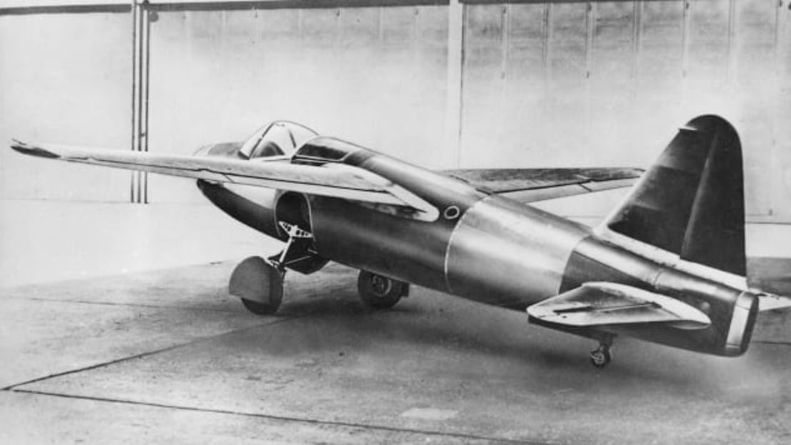 El Heinkel He 179 fue el primer avión con motor a reacción del mundo y fue utilizado por la Luftwaffe (Fuerza Aérea de Alemania) durante la Segunda Guerra Mundial. Crédito: Apic/Hulton Archive/Getty Images