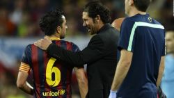 CNNE 1149560 - simeone calienta la previa del barca-atleti