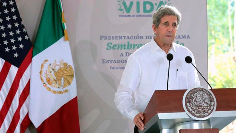 John kerry llega a méxico tras controversia por dichos del embajador ken salazar sobre reforma eléctrica | cnn