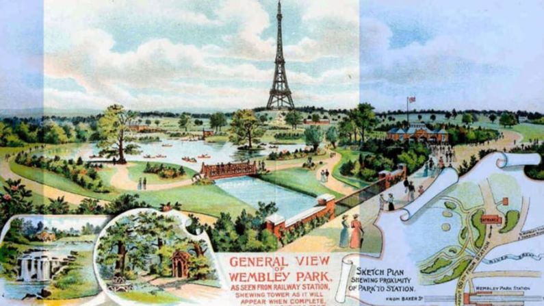 La locura de Watkin: en el Londres de 1890, el político y magnate ferroviario británico Edward Watkin tuvo la visión de construir una estructura gigantesca que eclipsara a la Torre Eiffel. Se erigiría a 365 metros sobre el suburbio Wembley, al noroeste de Londres.  Mira la galería →