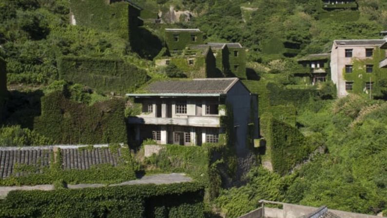 Houtouwan, China: situado en la isla de Shengshan, cerca de Shanghái, este pueblo fue abandonado a principios de la década de 1990.