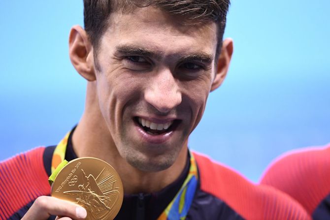 Michael Phelps es un nadador estadounidense, máximo ganador de medallas en la historia de las olimpiadas con un total de 28.