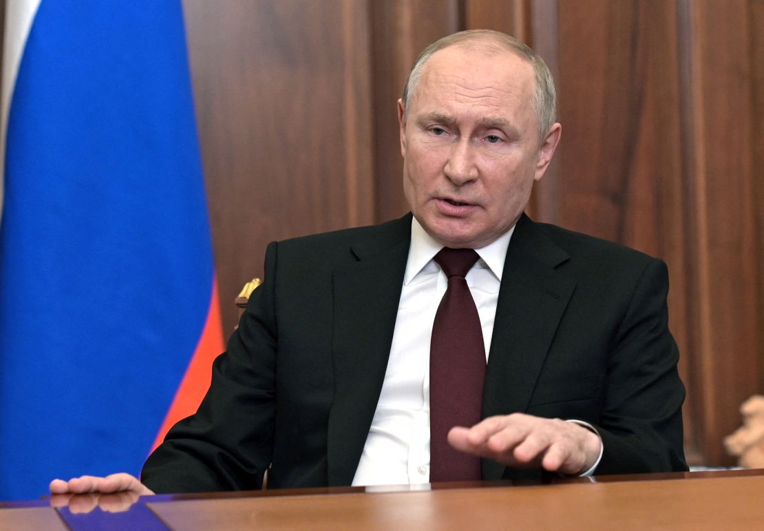 Vladimir Putin, presidente de Rusia. Crédito: ALEXEY NIKOLSKY/Sputnik/AFP via Getty Images