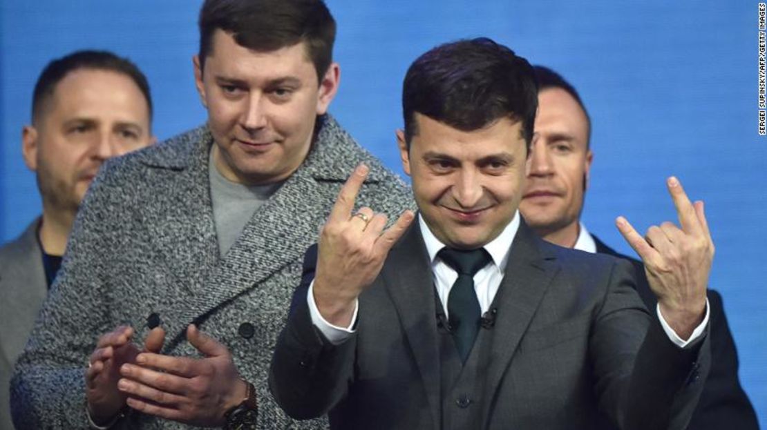 Antes de convertirse en presidente de Ucrania, Zelensky era actor y comediante.