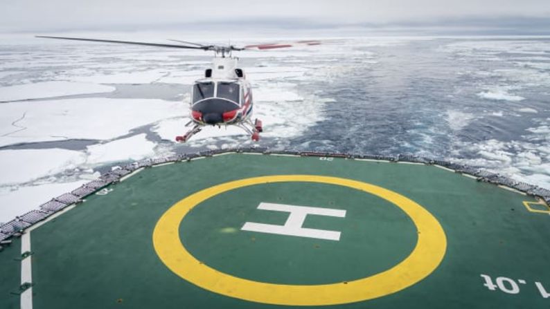 Aunque se encontraron los restos del naufragio, el barco se dejará como está, debido a una norma del Tratado Antártico. Crédito: Falklands Maritime Heritage Trust y Nick Birtwistle