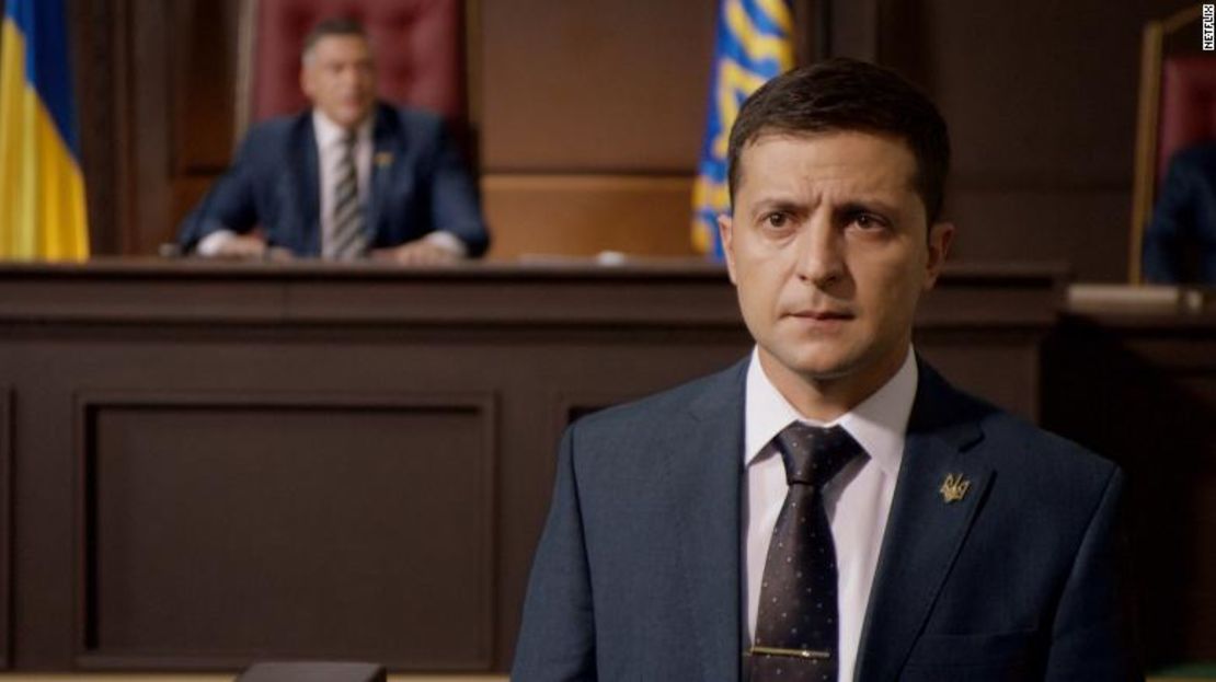 Volodymyr Zelensky estelarizó la serie "Servant of the People" en 2015.