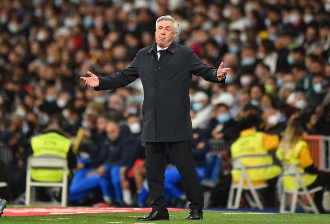 Carlo Ancelotti. Crédito: Denis Doyle/Getty Images