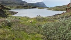 Una granja nórdica se encontraba junto al lago, lo que ayudó a proporcionar una historia ambiental de la zona.