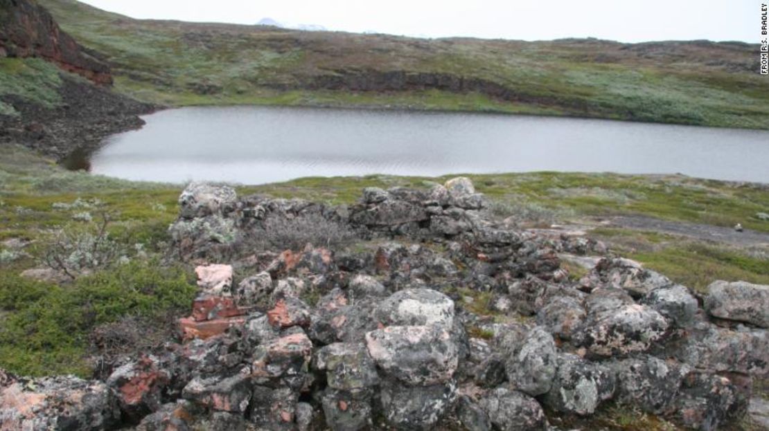 El lago 578, en el sur de Groenlandia, fue el lugar principal de la investigación del equipo.