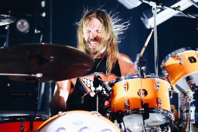 Taylor Hawkins, baterista de Foo Fighters, murió el 25 de marzo.